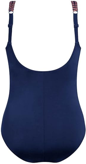 Half-Bodice High Neckline Pocketed Mastectomy Swimsuit