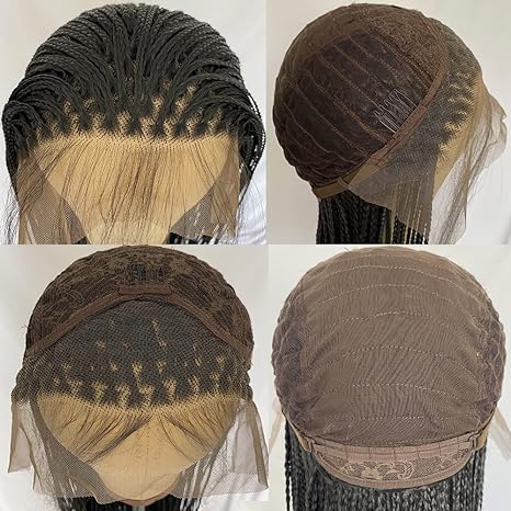 Glueless Braided Synthetic Wigs for Black Women