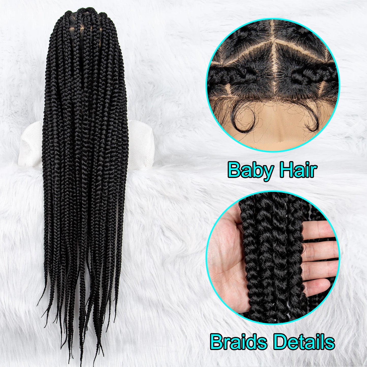 Knotless Box Braids Wig