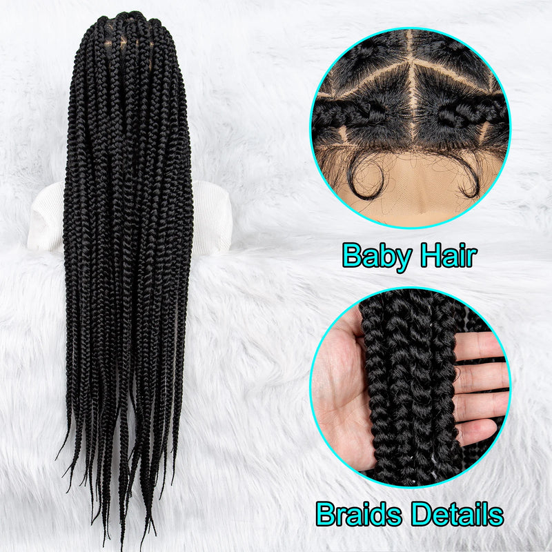 Knotless Box Braids Wig