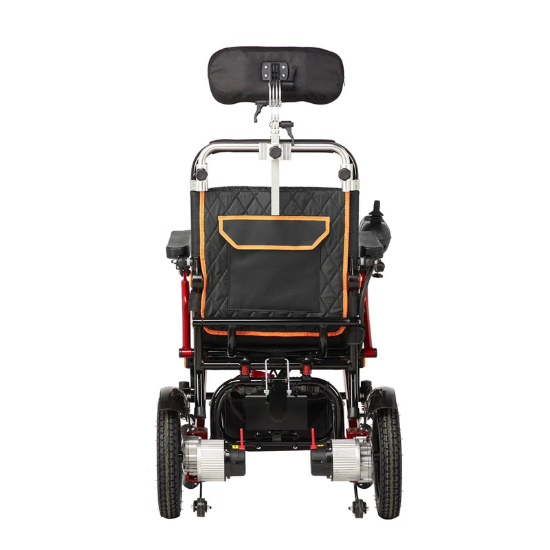 Portable remote control electric wheelchair