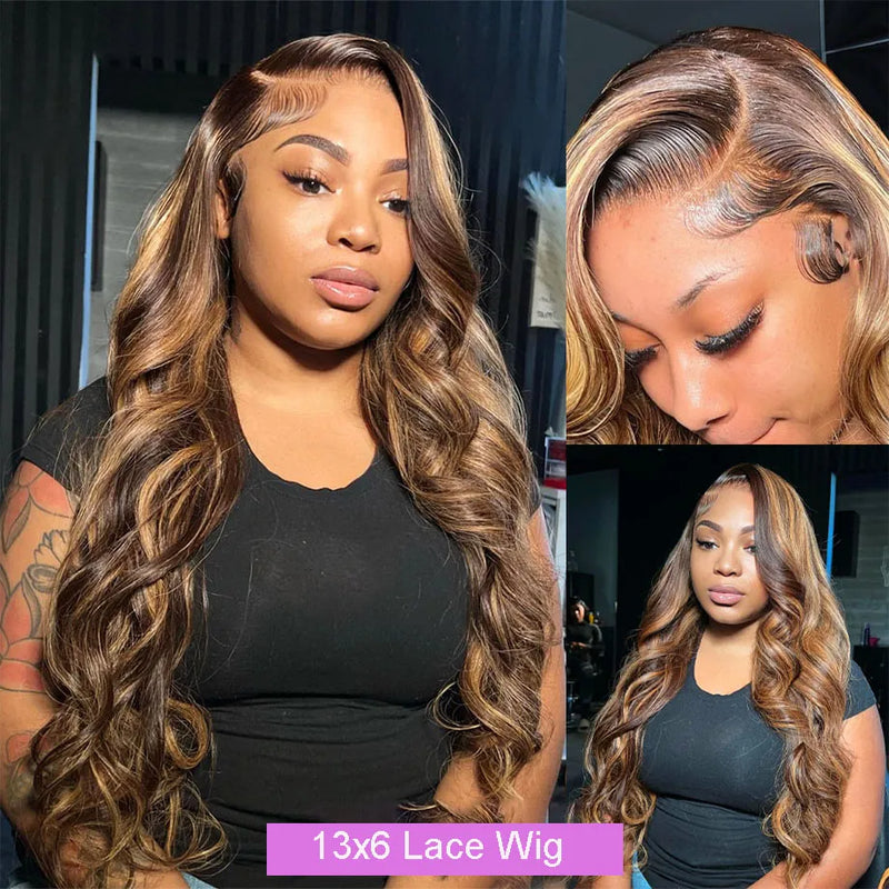 Glueless Body Wave Lace Front Wigs