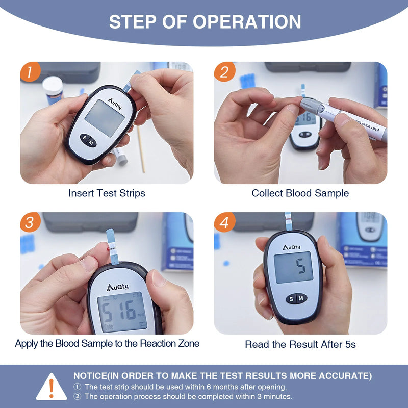 Blood Sugar Monitor for Diabetes Test