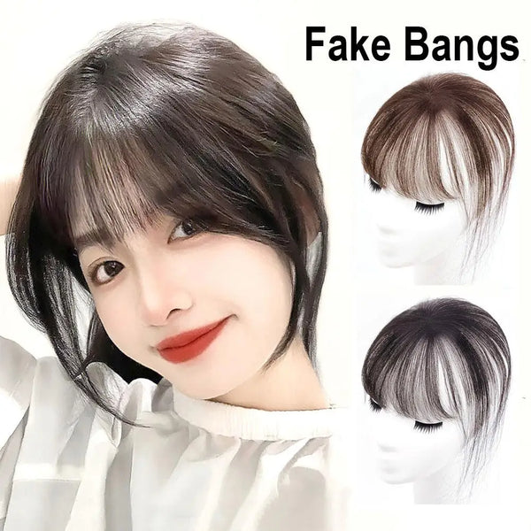 Air Bangs Patchwork Wig