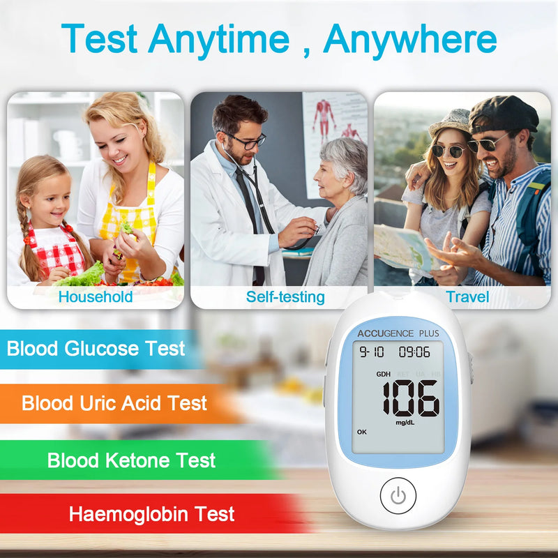 Glucose Uric Acid Meter Test Strip