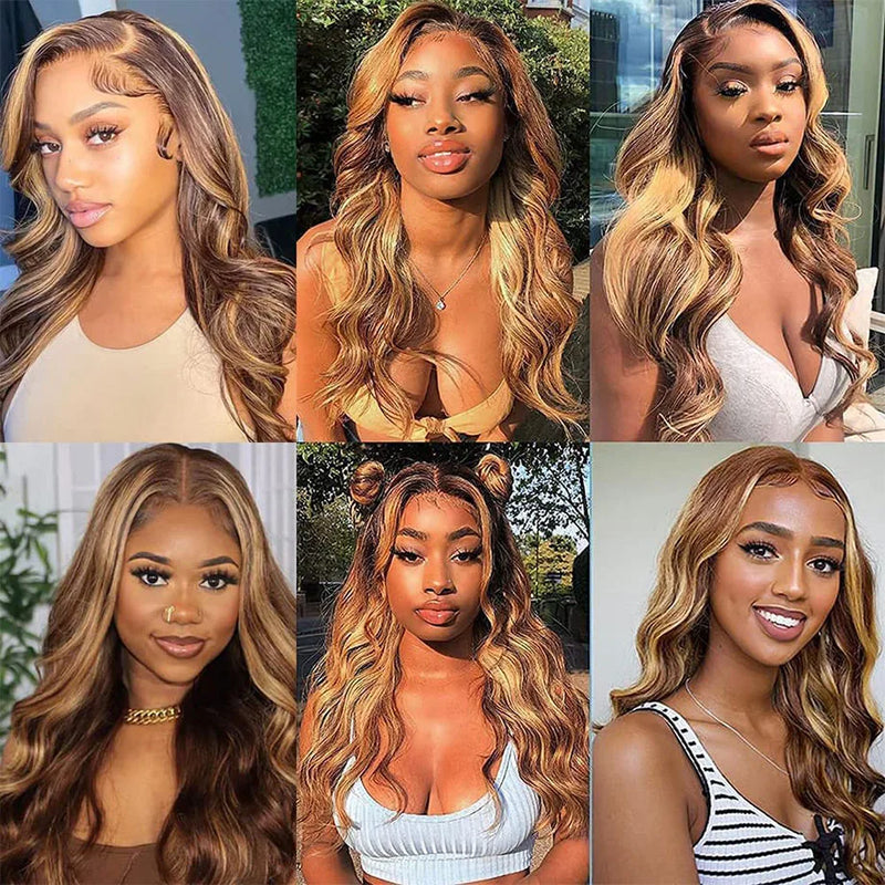 Glueless Body Wave Lace Front Wigs