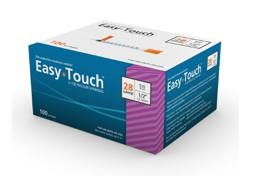 Easy Touch Insulin Syringe With Needle